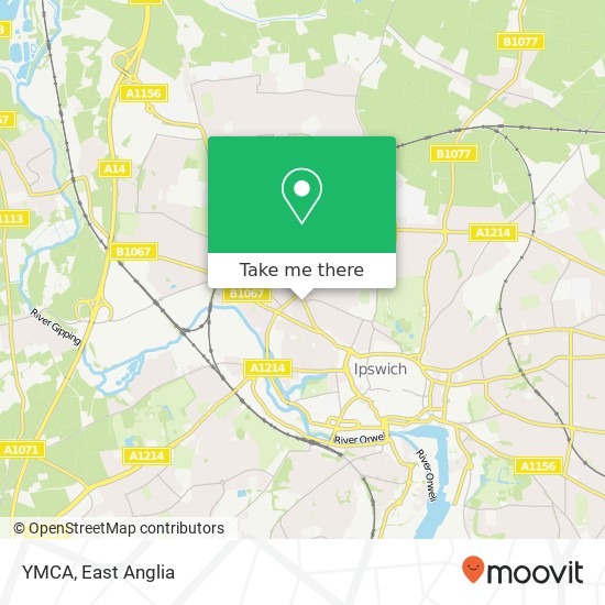 YMCA map