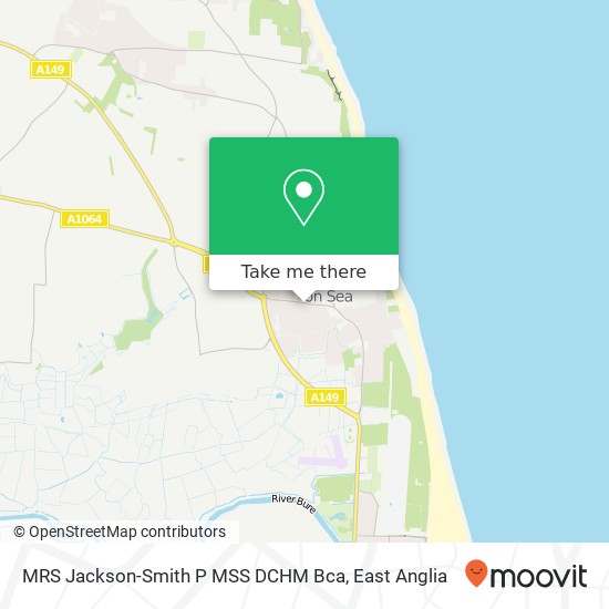 MRS Jackson-Smith P MSS DCHM Bca, 29 Norwich Road Caister on Sea Great Yarmouth NR30 5JP map