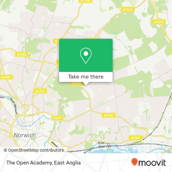 The Open Academy map