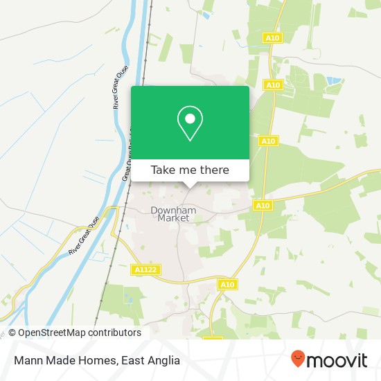 Mann Made Homes map