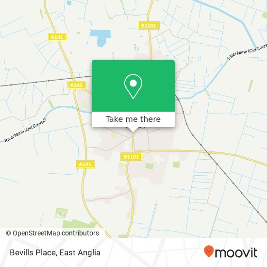 Bevills Place map