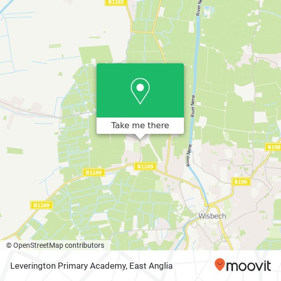 Leverington Primary Academy, Church Road Leverington Wisbech PE13 5 map