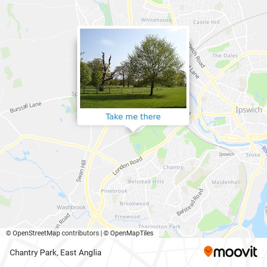 Chantry Park map