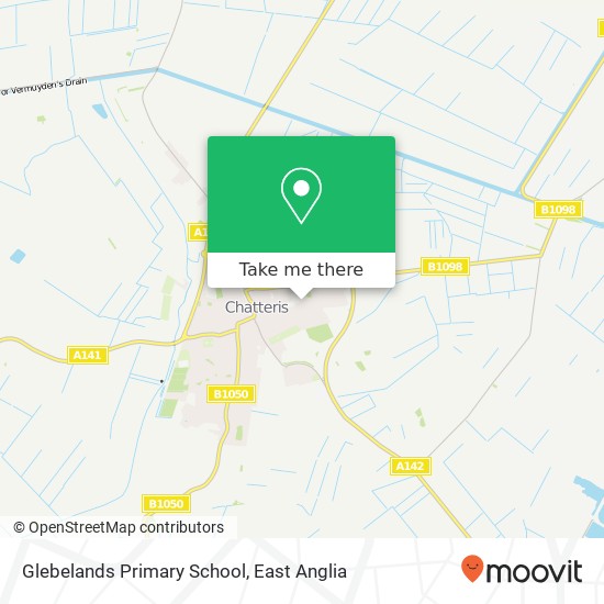 Glebelands Primary School, Farriers Gate Chatteris Chatteris PE16 6 map