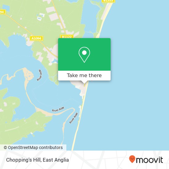 Chopping's Hill, 181 High Street Aldeburgh Aldeburgh IP15 5AL map