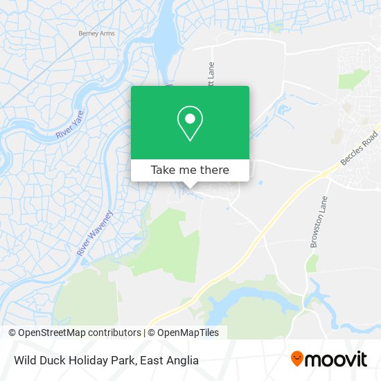 Wild Duck Holiday Park map