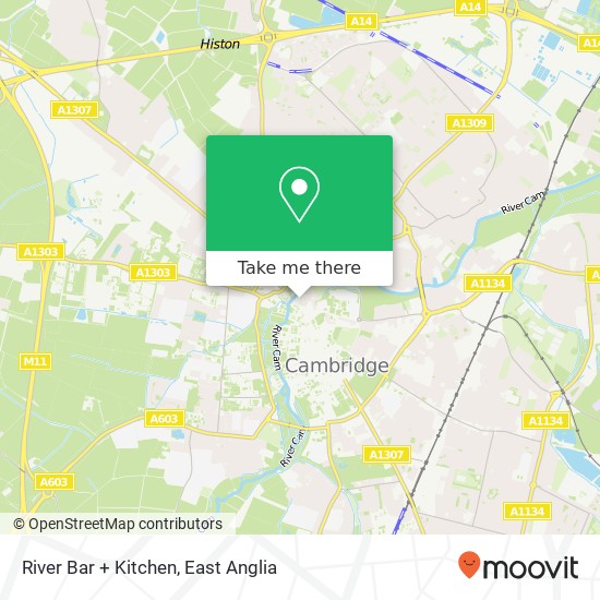 River Bar + Kitchen, Thompsons Lane Cambridge Cambridge CB5 8 map