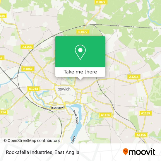 Rockafella Industries map