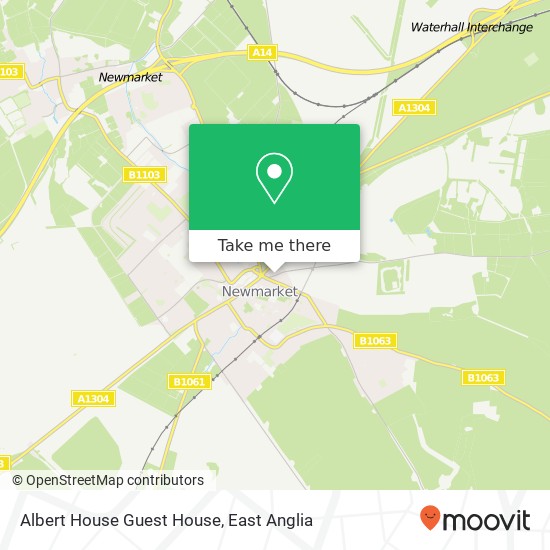 Albert House Guest House map