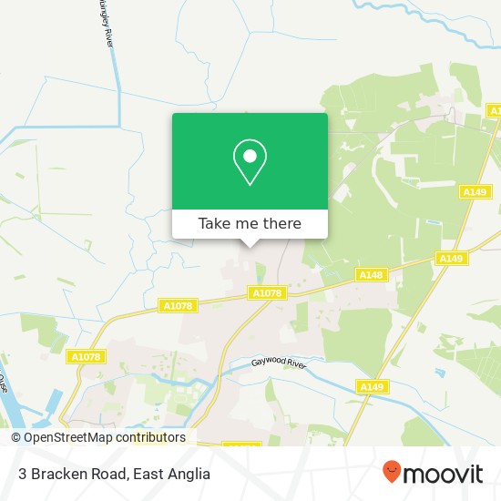 3 Bracken Road, King's Lynn King's Lynn map