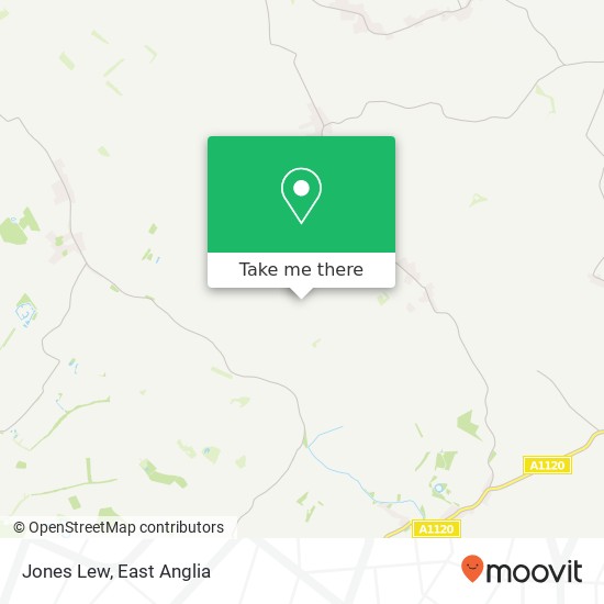 Jones Lew, School Road Monk Soham Woodbridge IP13 7 map