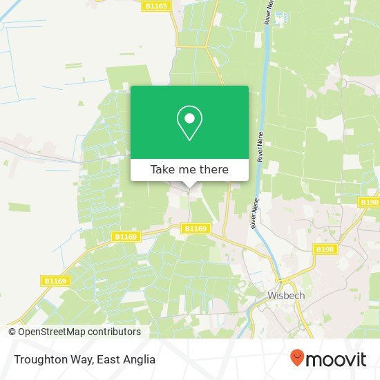Troughton Way map