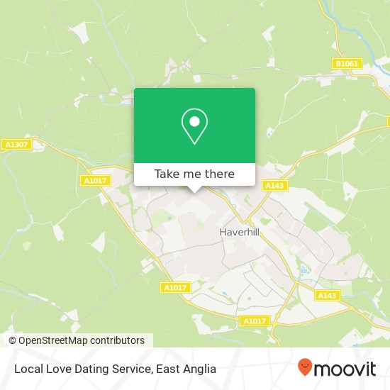 Local Love Dating Service map