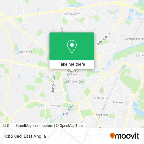 How to Get to Cb5 8aq in Cambridge by Bus or Train?