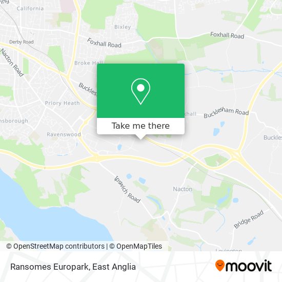 Ransomes Europark map