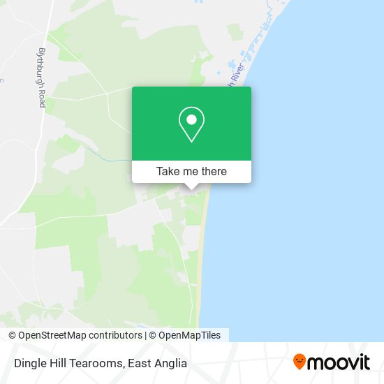 Dingle Hill Tearooms map