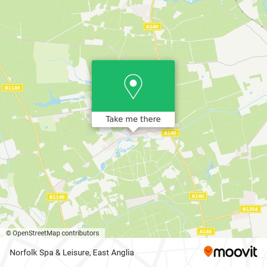Norfolk Spa & Leisure map