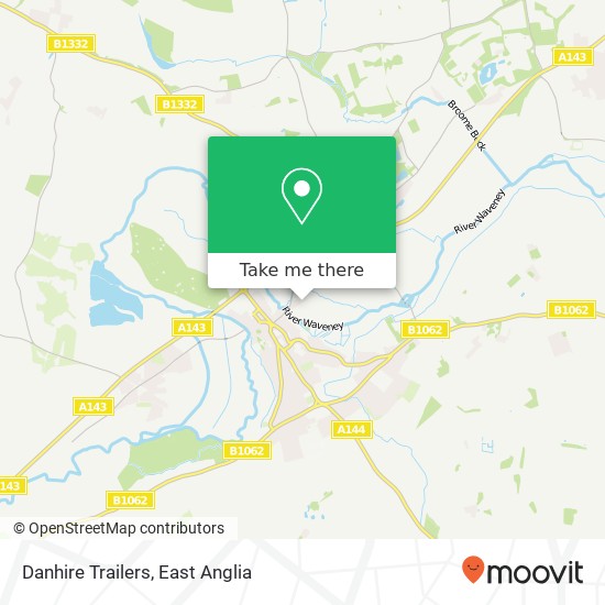 Danhire Trailers map