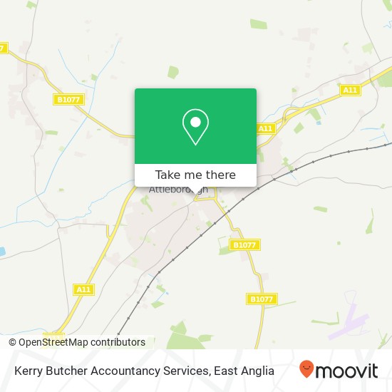 Kerry Butcher Accountancy Services, Exchange Street Attleborough Attleborough NR17 2AB map