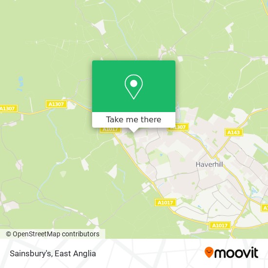 Sainsbury's map