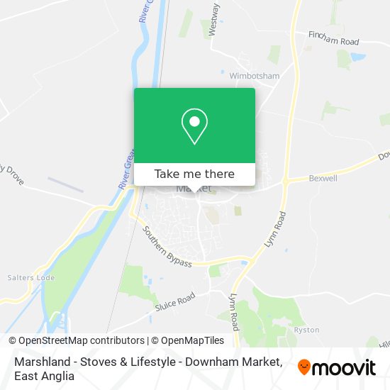 Marshland - Stoves & Lifestyle - Downham Market map