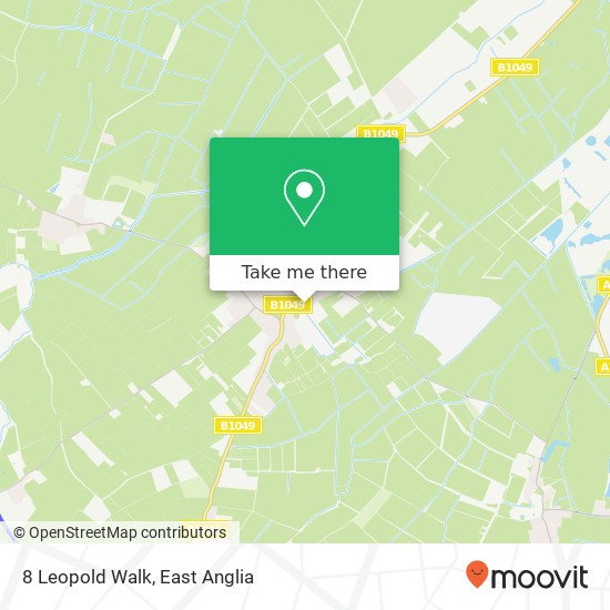 8 Leopold Walk, Cottenham Cambridge map