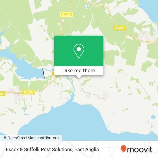 Essex & Suffolk Pest Solutions, Harkstead Road Holbrook Ipswich IP9 2 map