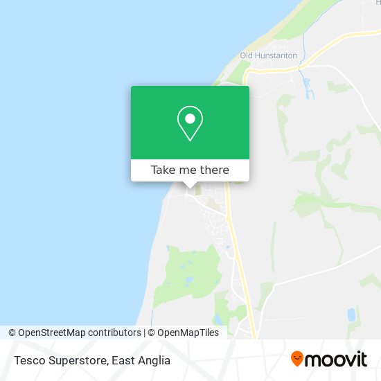 Tesco Superstore map