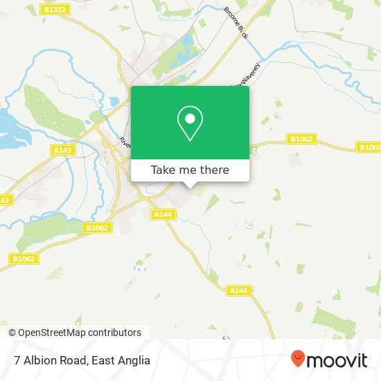 7 Albion Road, Bungay Bungay map