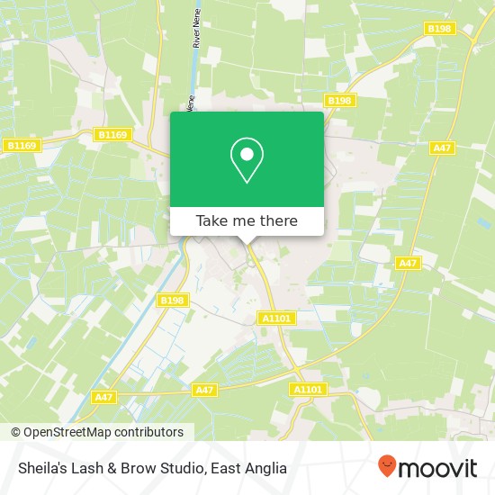 Sheila's Lash & Brow Studio map