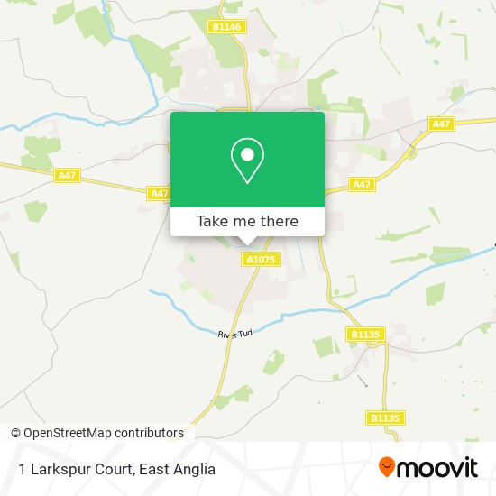 1 Larkspur Court map