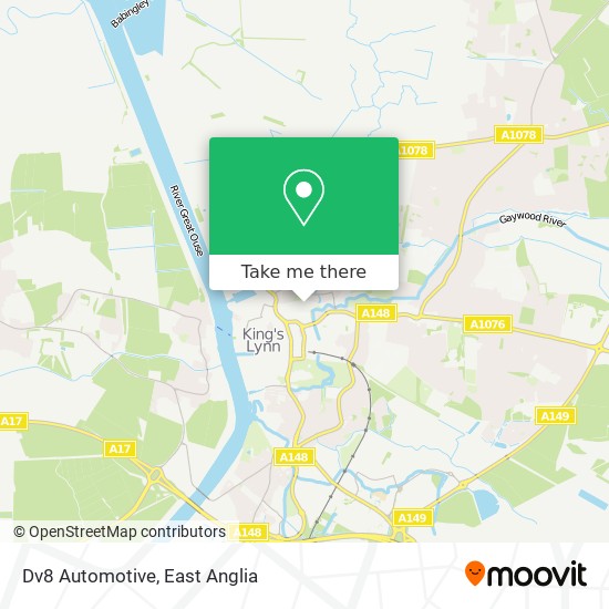 Dv8 Automotive map