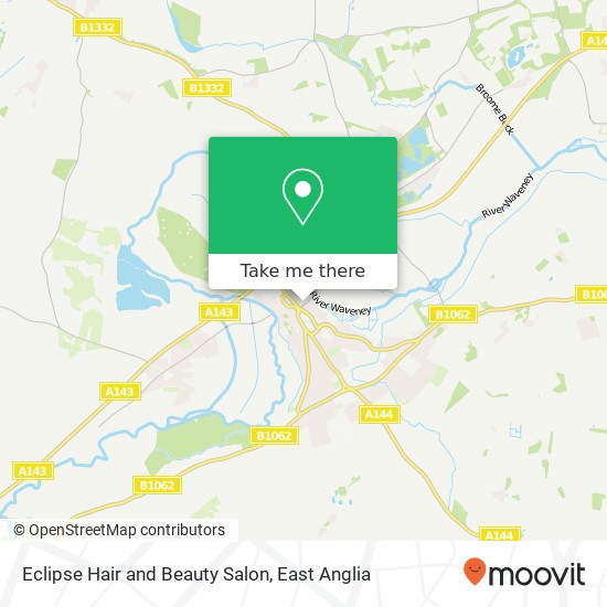 Eclipse Hair and Beauty Salon map