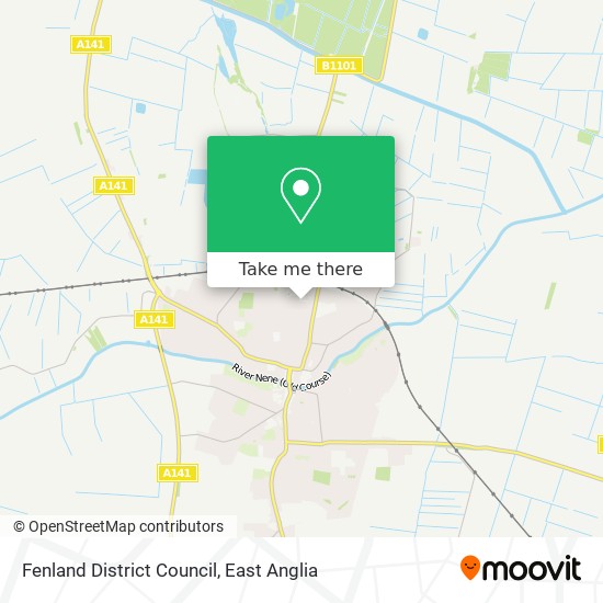 Fenland District Council map