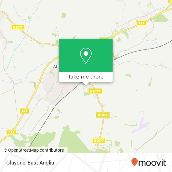 Glayone, 11 Maurice Gaymer Road Attleborough Attleborough NR17 2 map