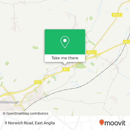 9 Norwich Road, Besthorpe Attleborough map