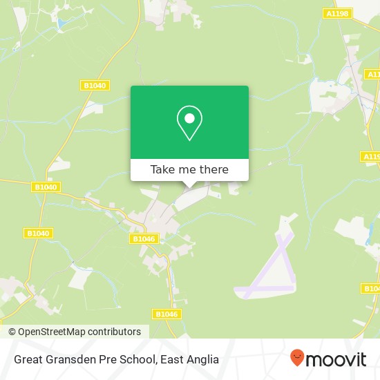 Great Gransden Pre School, Caxton Road Great Gransden Sandy SG19 3 map