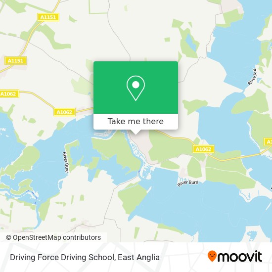 Driving Force Driving School map