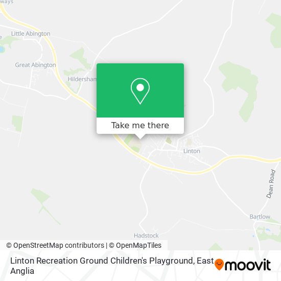 Linton Recreation Ground Children's Playground map