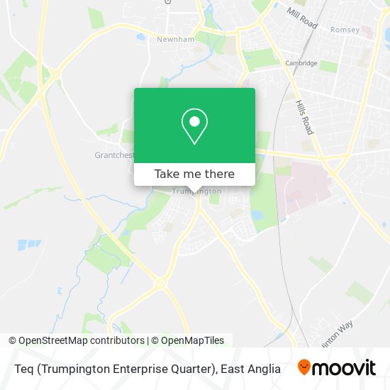 Teq (Trumpington Enterprise Quarter) map