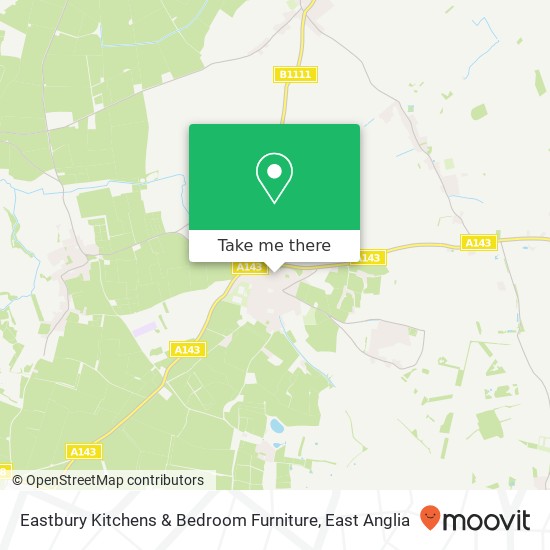 Eastbury Kitchens & Bedroom Furniture, Coney Walk Stanton Bury St Edmunds IP31 2 map