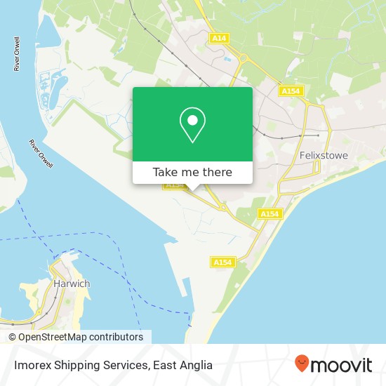 Imorex Shipping Services map