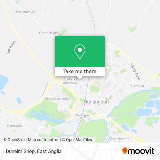 Dunelm Shop map