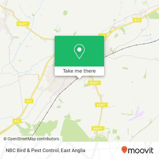 NBC Bird & Pest Control, Maurice Gaymer Road Attleborough Attleborough NR17 2 map
