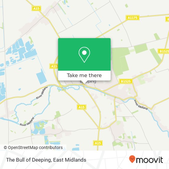 The Bull of Deeping map