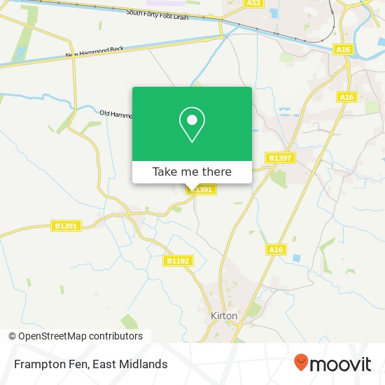 Frampton Fen map