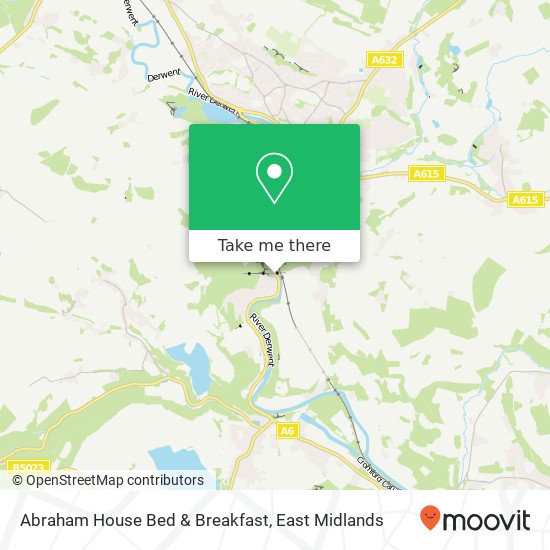 Abraham House Bed & Breakfast map