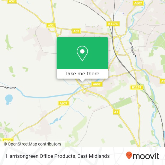 Harrisongreen Office Products map