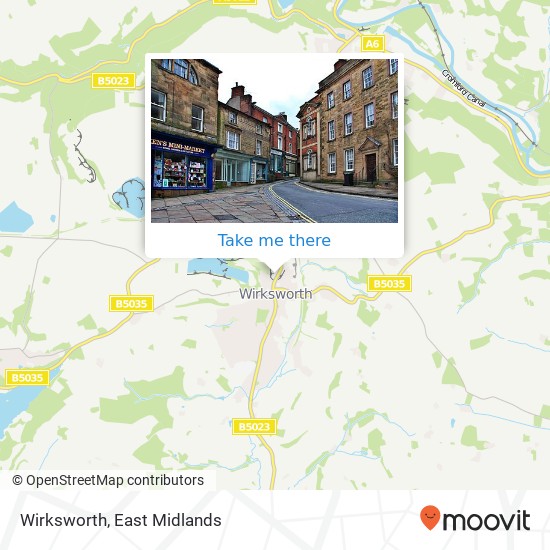 Wirksworth map
