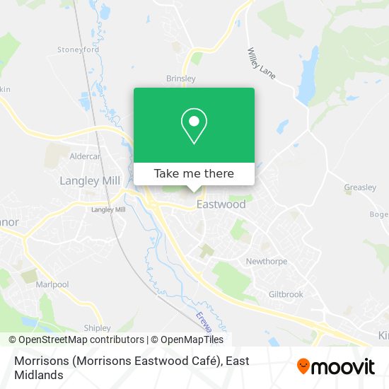 Morrisons (Morrisons Eastwood Café) map